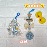 *75*天然素材カミカミピールリボン♡mini♡小鳥さんのハンドメイドトイ