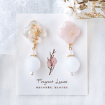 ピアス・イヤリング baby PINK flower