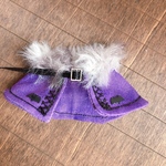 💜🎃ハロウィンコウモリ🦇ケープ【ぬいオビツ11ねんどろいどどーるにつけられます】