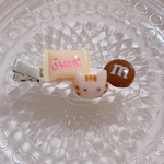 甘いにゃん ‎✿ 前髪クリップ(茶トラ)