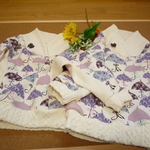P様オーダー品・ショールカラートレーナー＆フレーバーＴ