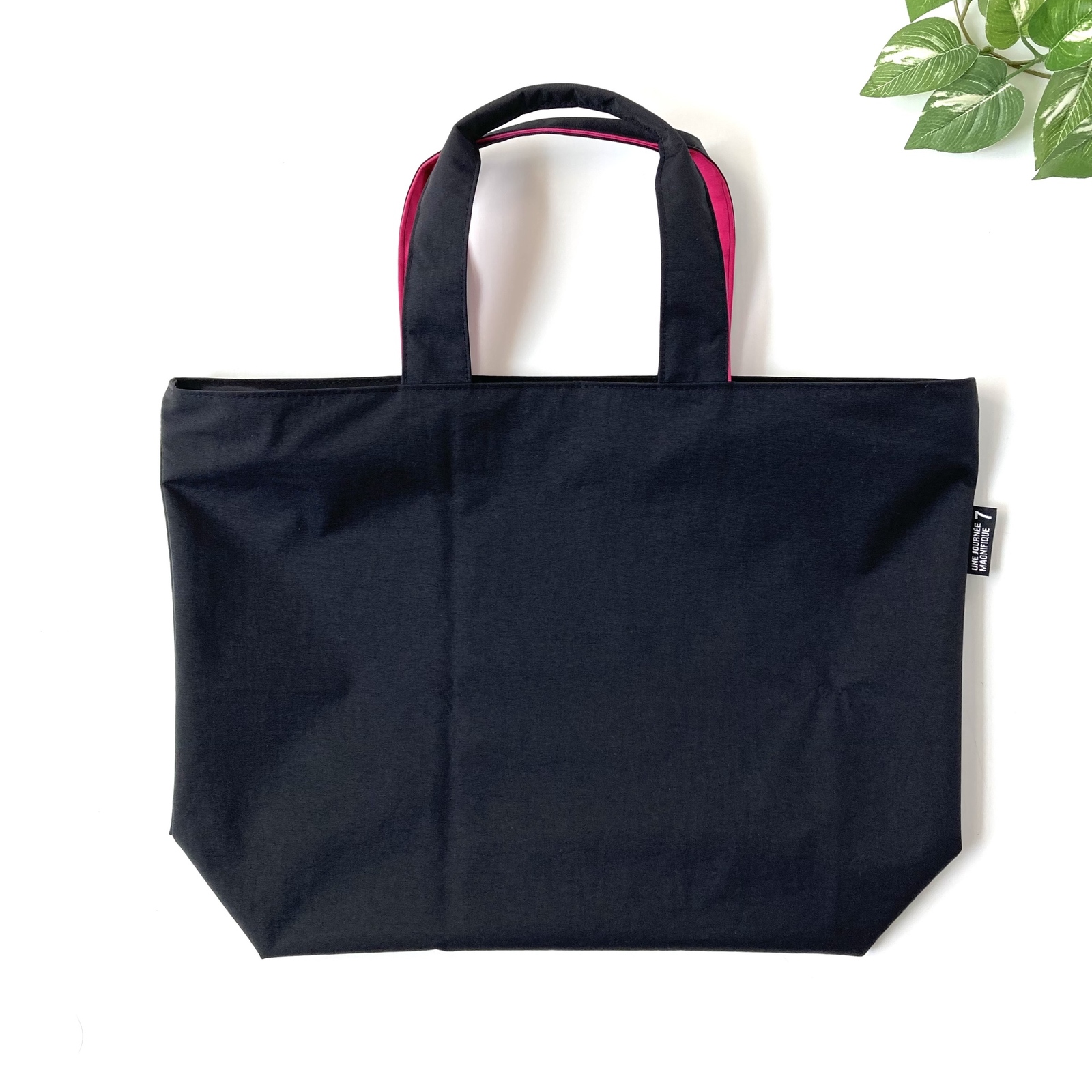 ファスナー付きトートバッグ(青緑) 小学生の通学におすすめ プール