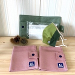 マスクケース　ピンク