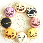 フェイクスイーツ*ハロウィン・おばけ・オバケカボチャ・ミイラ・黒猫クッキー*スイーツデコ
