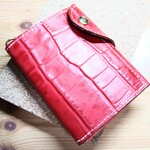 クロコ型押しのマイナンバーカードケース