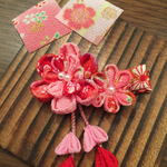 ベビーfirst髪飾り お花２つオーダーメイド