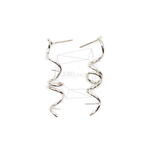 ERG-1817-R【2個入り】ワイヤースプリングピアス /Wire Spring Post Earring