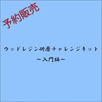 ☆予約販売☆【第7弾ウッドレジン研磨チャレンジキット～入門編～】
