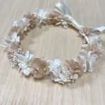 専用ページ 花かんむり☆ホワイト シャンパン
