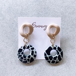 ジラフ柄ピアス🦒