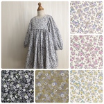 【90〜120】全５種・花柄カルムワンピース 
