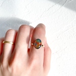 new▫︎色のカケラ* 小粒paint ring - 15