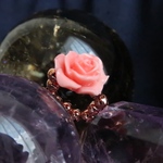 ピンキーリング,ﾟ.:｡+ﾟ珊瑚のバラリング🌸  F-r1