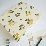 カルトナージュの本型BOX（Mimosa）