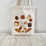 Cafe-sweets☆羊毛刺繍 キャンバストート〜☆焼き立てパン屋さん🍞🥖🥐