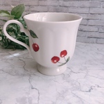 ポーセラーツ マグカップ(シンプル　チェリー)