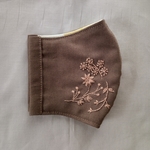 刺繍のマスク(縁取りタイプ)