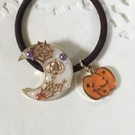 🎃ハロウィン🎃賑やかハロウィンヘアゴム　レジン