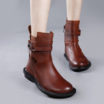♥秋冬ハンドメイド新作♥本革シューズ レディース パンプス ブーツ 　22.5cm～25cm 2色#444