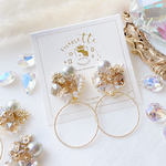 bijou &design gold hoop