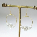 しずくを集めたピアス