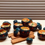 かぼちゃ丸ごとシチュー🎃台付き
