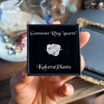 賢者と騎士の魔法石リング Gemstone Ring "quartz"