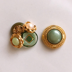 ボタンアクセサリー(ピアス・イヤリング)