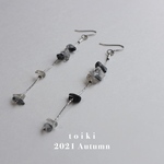 《2021autumn》上枯れ [ uwagare ] 天然石/ピアス・イヤリング