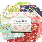 USAコットン moda charmpack 42枚セットVintage Picnic