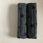 かっこいい‼️リバーシブルで使える☆星柄☆とデニムのランドセル肩カバー 男の子も女の子も使えちゃう♪