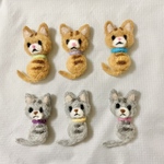 オーダー品⭐️見返り猫×6