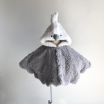 オカメインコのふわもこケープ ホワイトフェイス WF