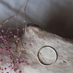 【ame nochi hare 雨のち晴れ 】1/4 リング 真鍮×silver