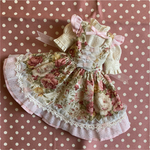 27㎝ドール　エプロンワンピセット