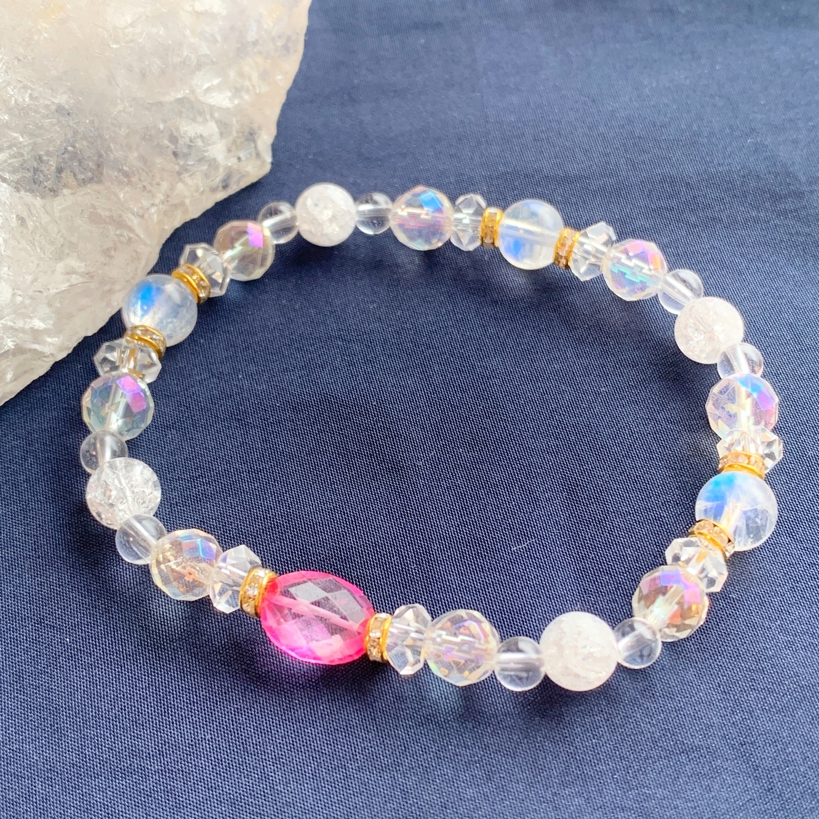 パワーストーン　ハンドメイド　ブレスレット オーダー275件目 パワーストーン ブレスレット オーダーメイド 明日