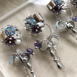  【b】Swarovski × bijou+*.ピアス
