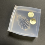 [B品] 鉱石モールド〜鱗〜 No.343(Leaf Blueさまコラボ♪)