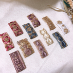 インド刺繍　ヘアピン