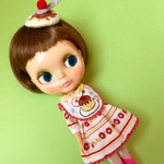〇受注〇Blythe outfitꔛプリンちゃんワンピースsetꔛsupipi39