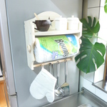 【 大人気】 マグネット式キッチンペーパーホルダー(コストコ対応)