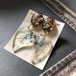 木の実と葉っぱ　ピアス・イヤリング