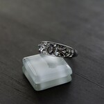 カラーチェンジサファイア　ワイドリエールリング　SILVER925　