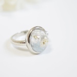 10/3販売[13号］silver flower ring