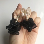 M.30 clear butterfly lace