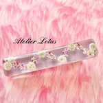 専用出品✩.*˚フラワーヘアクリップ アイリス
