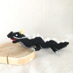 あみぐるみ　黒龍奥さん　55smc様オーダー品