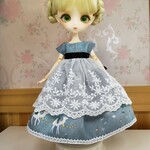 ハルモニアサイズ、ラクダ柄ワンピースA