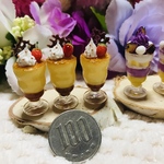 ミニチュア⭐︎クリームブリュレ⭐︎ハンドメイド