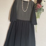 【感謝SALE】大人可愛いチェック🌹切替ワンピース